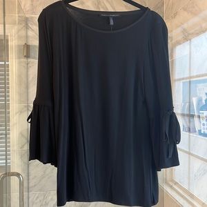 White House Black Market Black 3 quarter sleeve shirt